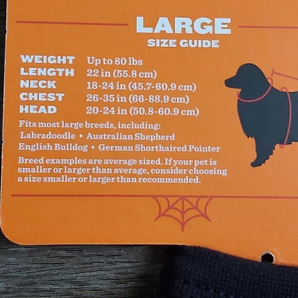 Hyde and EEK! Pet HALLOWEEN Skeleton PAJAMA Pullover Size - Large - Picture 8 of 9